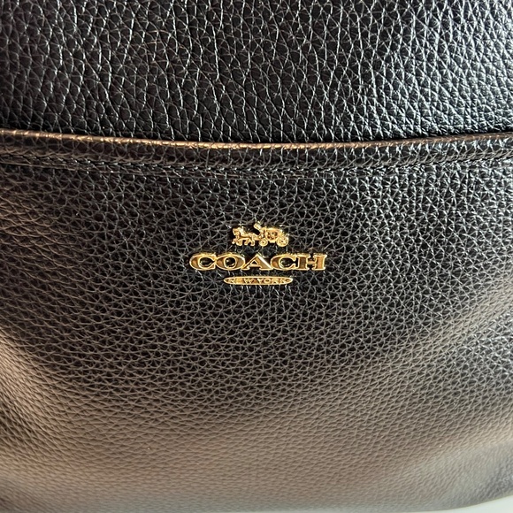 Coach Pebble Leather File Bag - Picture 3 of 12